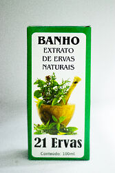 Banho 21 ervas