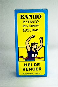 Banho Hei de vencer