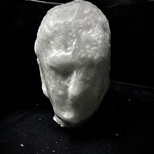 CABECA DE CERA BRANCA (MASCULINO)