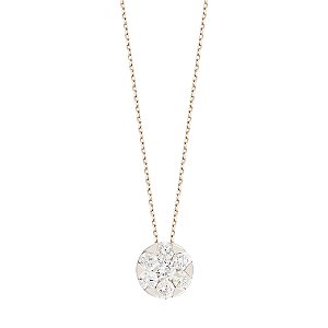 Colar Illusion N3 Version Ouro 18k com Diamante