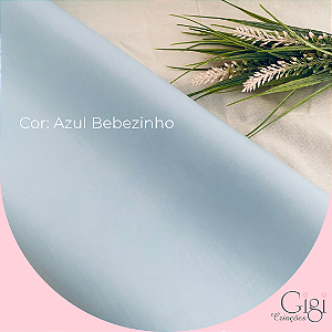 Papel de seda azul bebezinho