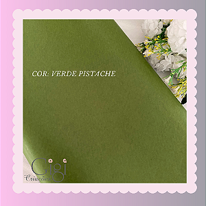 Papel super seda verde pistache