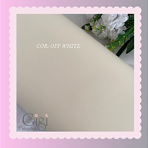 Papel super seda off white
