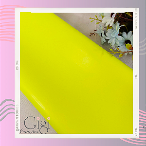 Papel de seda amarelo fluor/neon