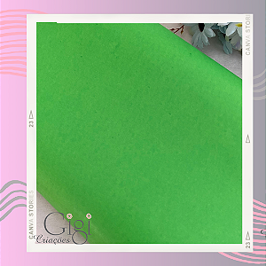 Papel de seda verde fluor/neon