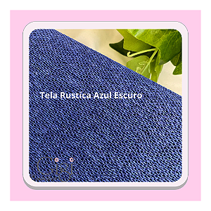 Tela rúsitca azul escuro