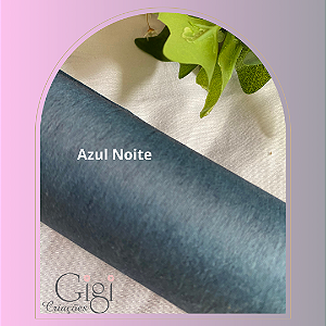 Tecarte ou viscose têxtil azul noite