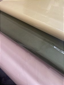 Amostra de papel de seda e super seda