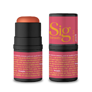 Stick 3 em 1 Peach Aroma de Morango 4g