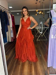 VESTIDO TERRACOTTA