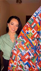 Flags Sublimadas Par
