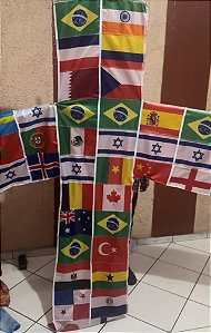 Pipa cruz nação 3mt