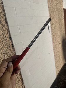 Bastão Metalico ajuste de tam 20 a 80cm COM GIRATORIOS