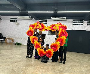 Objeto cênico chamas 🔥