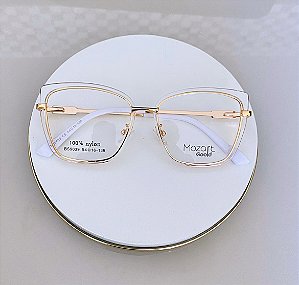 Armação em metal com nylon feminina BS9039 c2