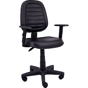 Cadeira Giratória Executiva Alta Diretorzinha Com Braços Reguláveis - 32988 - Casa das Cadeiras Anápolis