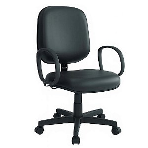 Cadeira Giratória Diretor Lisa Com Braços - 30201 - Casa das Cadeiras Anápolis