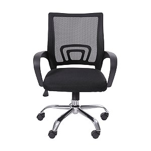 Cadeira Giratória Executiva em Tela com Braços - 3310 - Casa das Cadeiras Anápolis