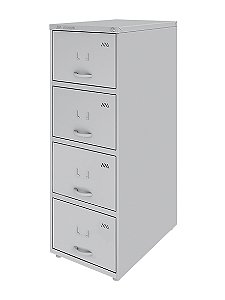 Arquivo de Aço Chapa #26 Com Trilho Telescópico - 20066 - Casa das Cadeiras Anápolis