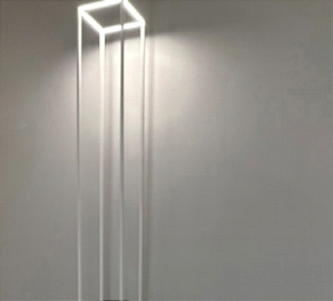 COLUNA LAMP PRETO 3000K 4W BIVOLT IP20