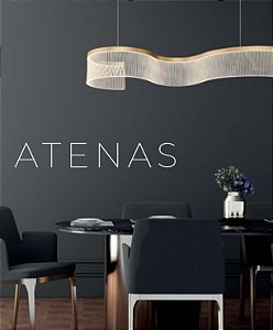 PENDENTE ATENAS 37W 1762LM 3000K 150CM