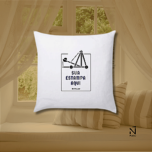 Almofada Personalizada com Arte Exclusiva 30x30cm