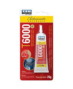 COLA ARTESANATO T6000 25G - UN - TEKBOND