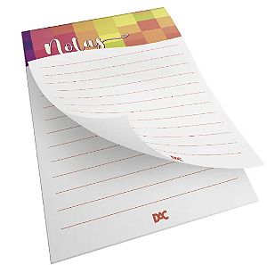 Bloco de Notas com 30 Folhas Destacáveis Dac Pautado Lembrar