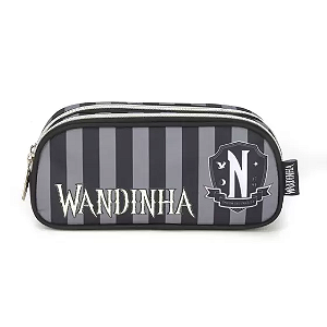 Estojo Duplo Wandinha Preto - Luxcel ET47267WD-PT