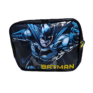 Lancheira Batman Azul Térmica e com Alças - Luxcel