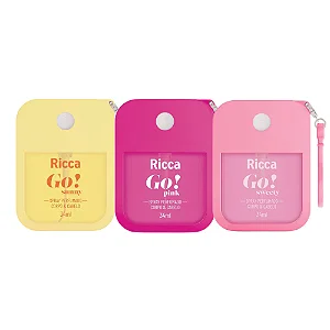Spray Perfumado Desodorante Colônia Go! 34ml - Ricca