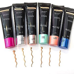 Base Liquida Matte Facial Max Love Hd Alta Duração E Cobertura