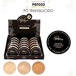 Novidade Pó Translúcido Playboy Photo Microfinish Powder 16g