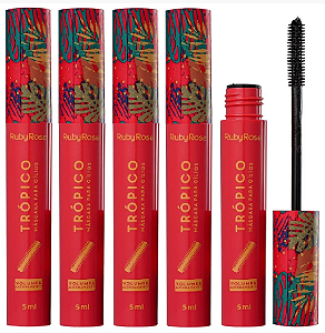 Mascara Para Cilios Volume E Alongamento - Hb502 - Ruby Rose