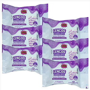 Lenço Umedecido Demaquilante Marshmallow Super Poderes