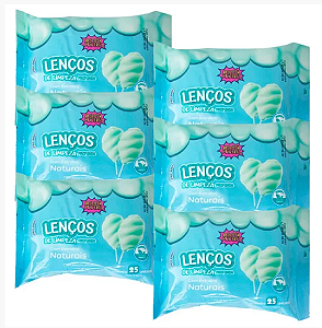 Lenço Umedecido de Limpeza Profunda Algodão Doce Super Poderes LDSP07