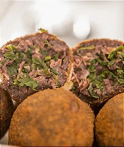 Bolinho de Feijoada - Pacote de 400g com salgados de 20g
