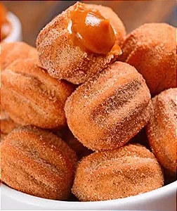 Churros - Pacote de 400g com salgados de 20g