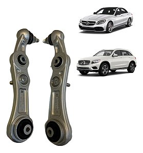 Par Braço Dianteiro Reto Inferior C200 2016 2017 2018