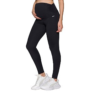 Calça Legging Fitness Gestante Cós Anatômico Selene Básica