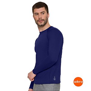 Camiseta Masculina Lisa Segunda Pele Felpa Selene Básica