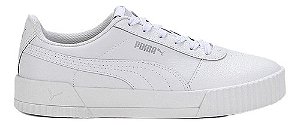 Tênis Puma Carina Feminino Adulto Casual Couro Sintético