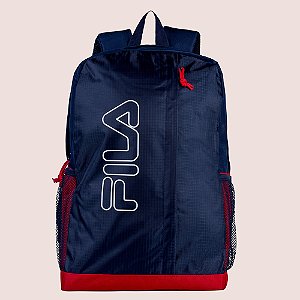 Mochila Outline Fila Unisex Original 18l Tecido Liso
