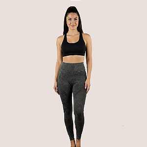 Calça Legging Feminina Cintura Alta Leg Grossa Fitness