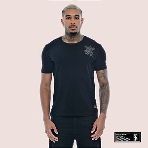 Camiseta Masculina Casual Corinthians Algodão Licenciada