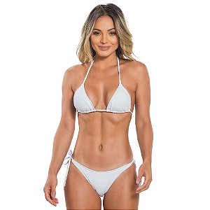 Biquini Cortininha Com Bojo Removível - Orla Da Praia