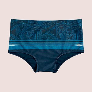 Sunga Masculina Mash Slip Estampada com Proteção UV+