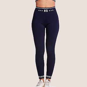 Legging Plié Sem Costura Feminina Cintura Dupla Confortável