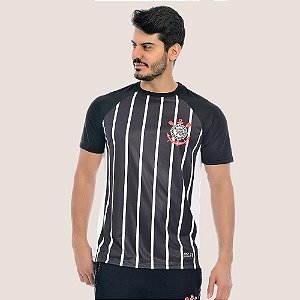 Camiseta Masculina Corinthians Listrada Oficial