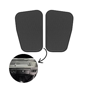 Par Tela Auto Falante Painel Satélite Gol Gts Gti Gl Cinza